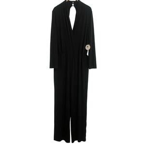 Remi X Revolve Black Robin Cutout Jumpsuit Women’s Size XL Black Glam holiday